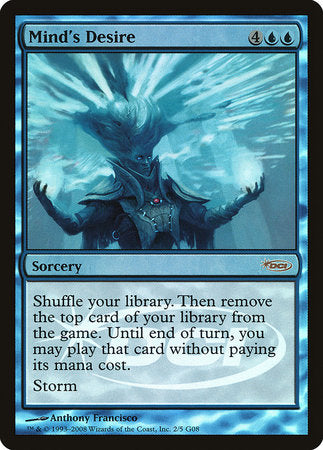 Mind's Desire [Judge Gift Cards 2008] | Jomio and Rueliete's Cards and Comics