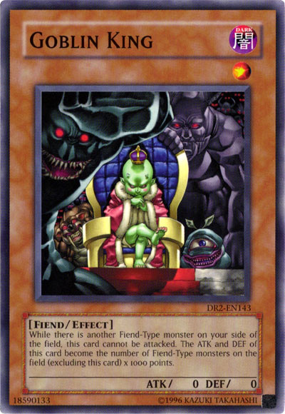 Goblin King [DR2-EN143] Common | Jomio and Rueliete's Cards and Comics