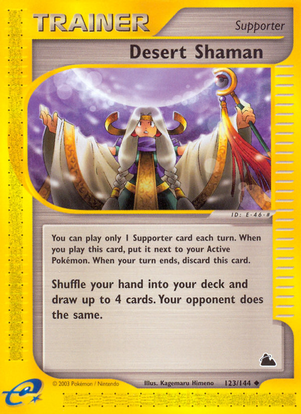 Desert Shaman (123/144) [Skyridge] | Jomio and Rueliete's Cards and Comics