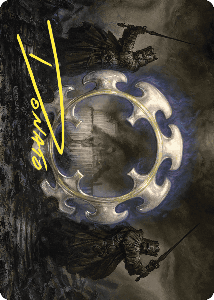 Court of Ardenvale Art Card (Gold-Stamped Signature) [Wilds of Eldraine Art Series] | Jomio and Rueliete's Cards and Comics
