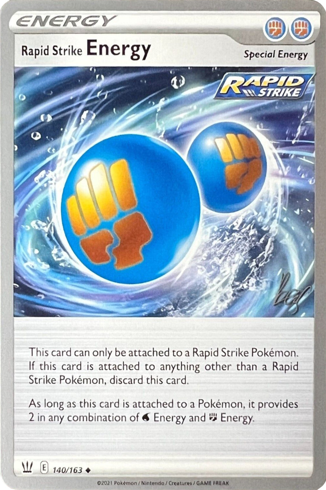 Rapid Strike Energy (140/163) (Cheryl Again - Sebastian Lashmet) [World Championships 2022] | Jomio and Rueliete's Cards and Comics