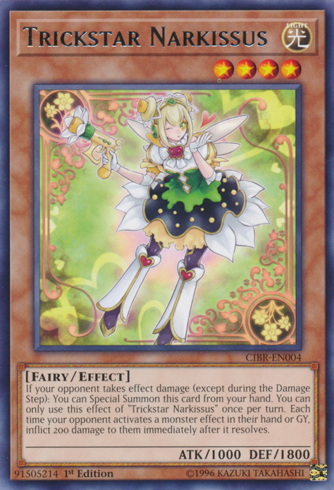 Trickstar Narkissus [CIBR-EN004] Rare | Jomio and Rueliete's Cards and Comics