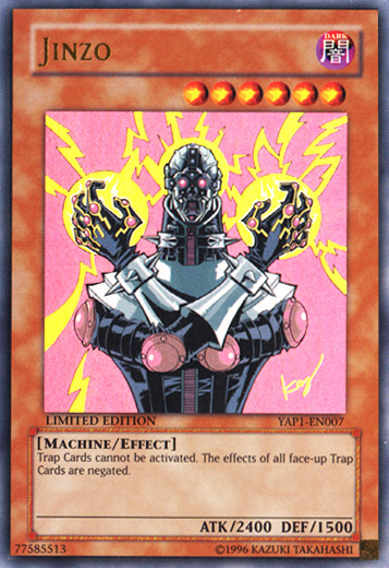 Jinzo [YAP1-EN007] Ultra Rare | Jomio and Rueliete's Cards and Comics