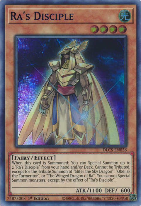 Ra's Disciple (Purple) [DLCS-EN026] Ultra Rare | Jomio and Rueliete's Cards and Comics