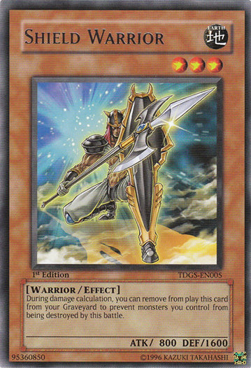 Shield Warrior [TDGS-EN005] Rare | Jomio and Rueliete's Cards and Comics