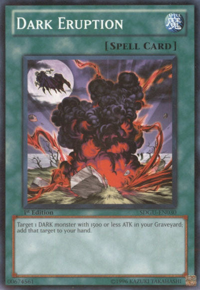 Dark Eruption [SDGU-EN030] Common | Jomio and Rueliete's Cards and Comics