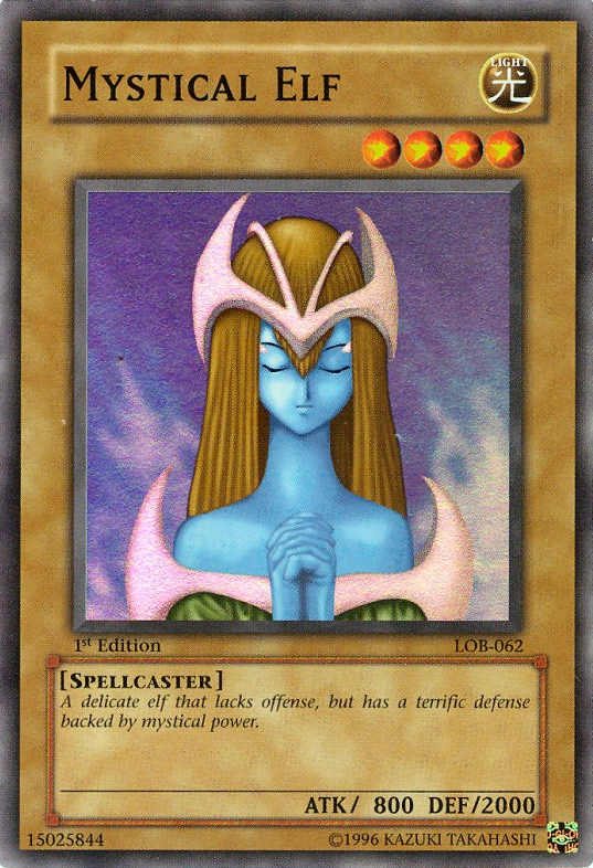 Mystical Elf [LOB-062] Super Rare | Jomio and Rueliete's Cards and Comics