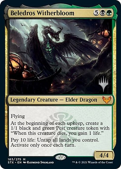 Beledros Witherbloom (Promo Pack) [Strixhaven: School of Mages Promos] | Jomio and Rueliete's Cards and Comics