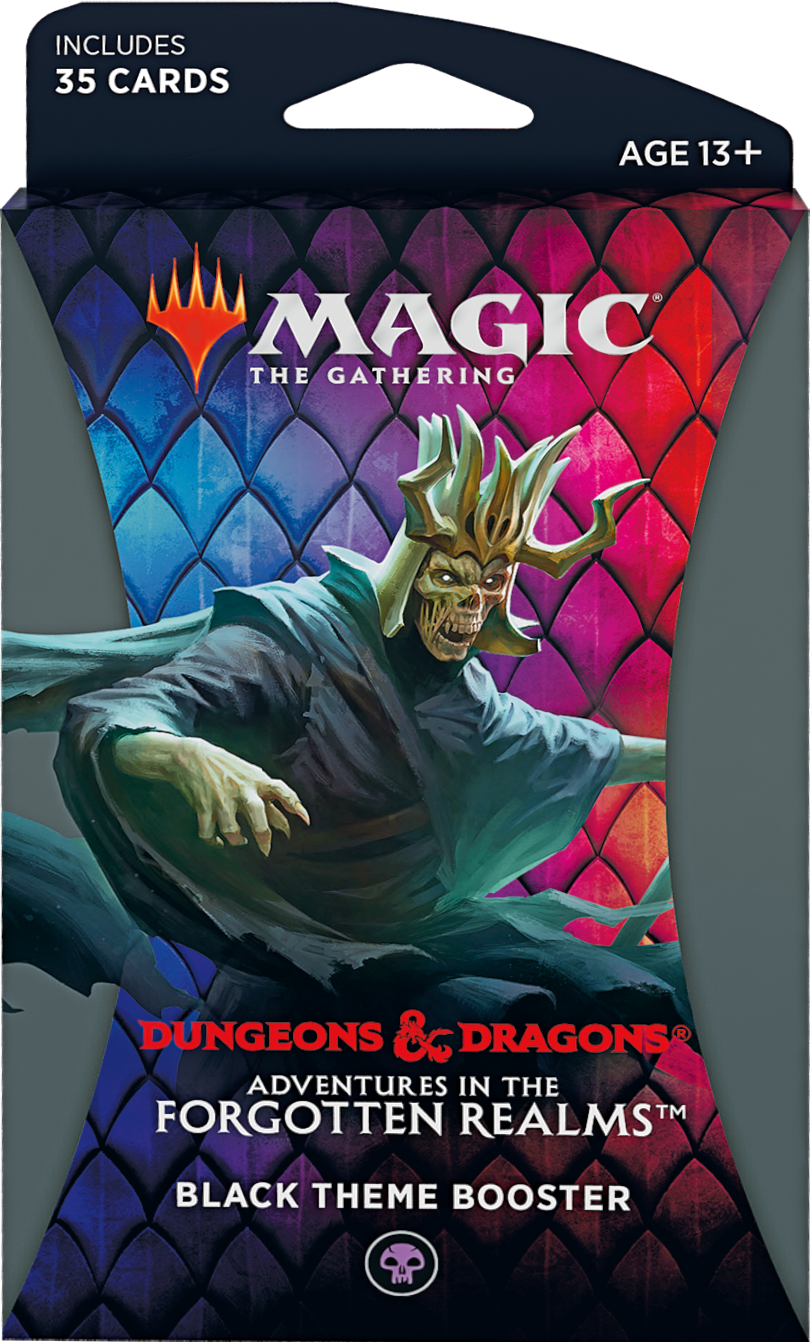 Dungeons & Dragons: Adventures in the Forgotten Realms - Theme Booster (Black) | Jomio and Rueliete's Cards and Comics