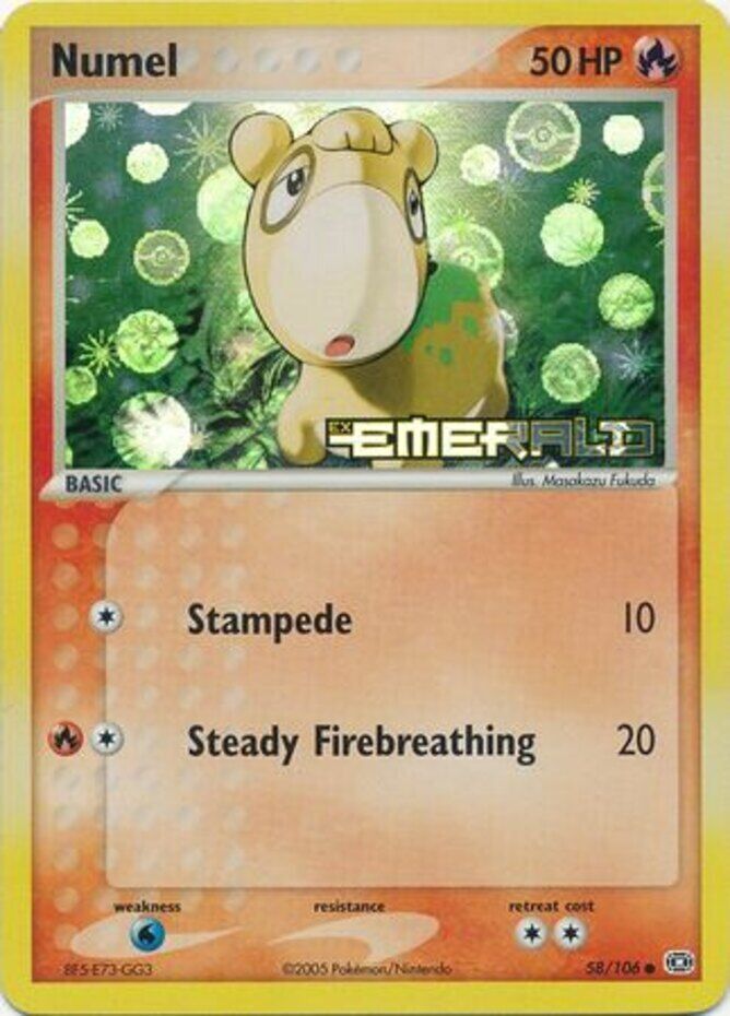 Numel (58/106) (Stamped) [EX: Emerald] | Jomio and Rueliete's Cards and Comics