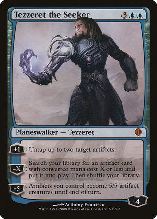 Tezzeret the Seeker [Shards of Alara] | Jomio and Rueliete's Cards and Comics