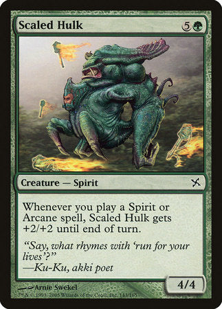 Scaled Hulk [Betrayers of Kamigawa] | Jomio and Rueliete's Cards and Comics