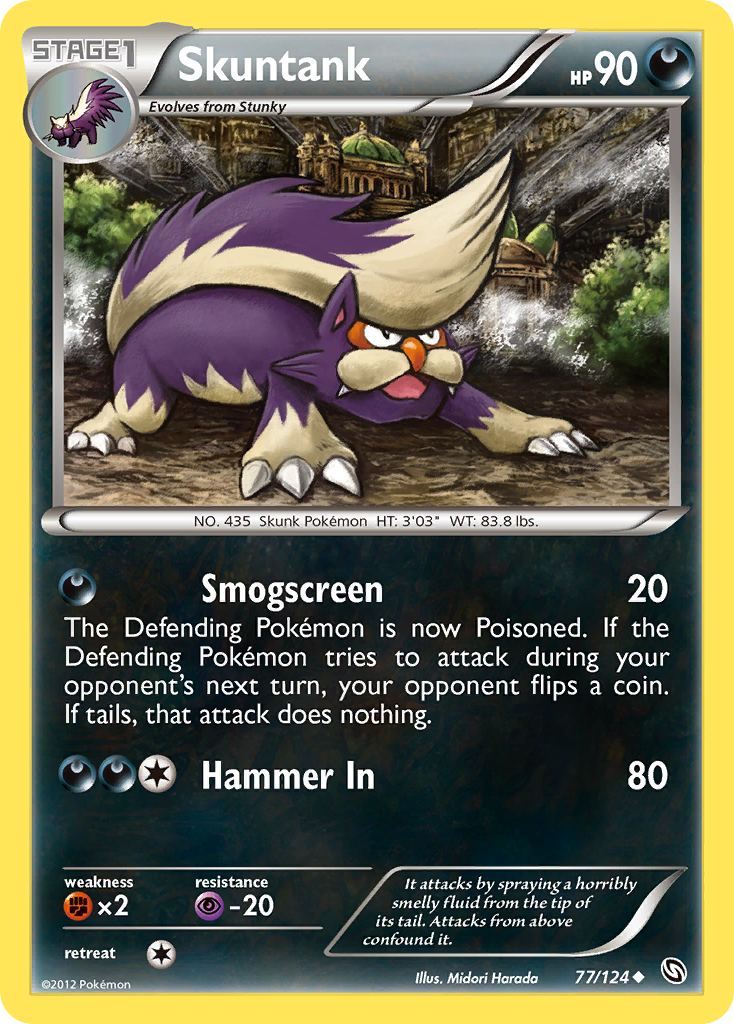 Skuntank (77/124) [Black & White: Dragons Exalted] | Jomio and Rueliete's Cards and Comics