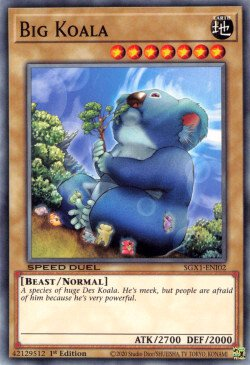 Big Koala [SGX1-ENI02] Common | Jomio and Rueliete's Cards and Comics