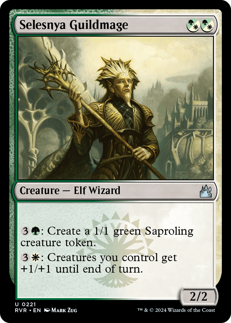 Selesnya Guildmage [Ravnica Remastered] | Jomio and Rueliete's Cards and Comics
