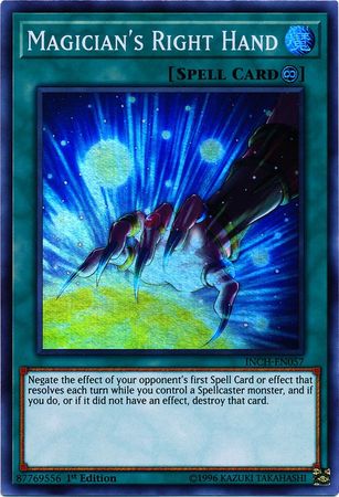 Magician's Right Hand [INCH-EN057] Super Rare | Jomio and Rueliete's Cards and Comics