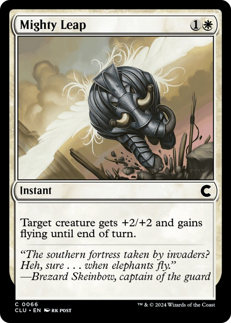 Mighty Leap [Ravnica: Clue Edition] | Jomio and Rueliete's Cards and Comics