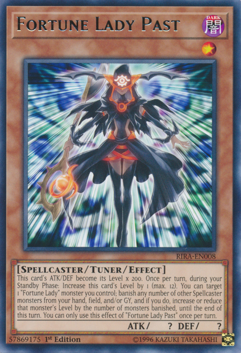 Fortune Lady Past [RIRA-EN008] Rare | Jomio and Rueliete's Cards and Comics