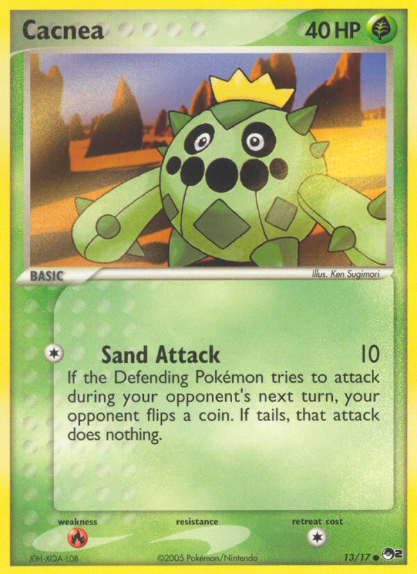 Cacnea (13/17) [POP Series 2] | Jomio and Rueliete's Cards and Comics