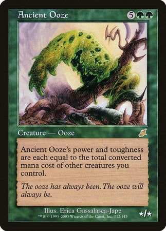 Ancient Ooze [Scourge] | Jomio and Rueliete's Cards and Comics