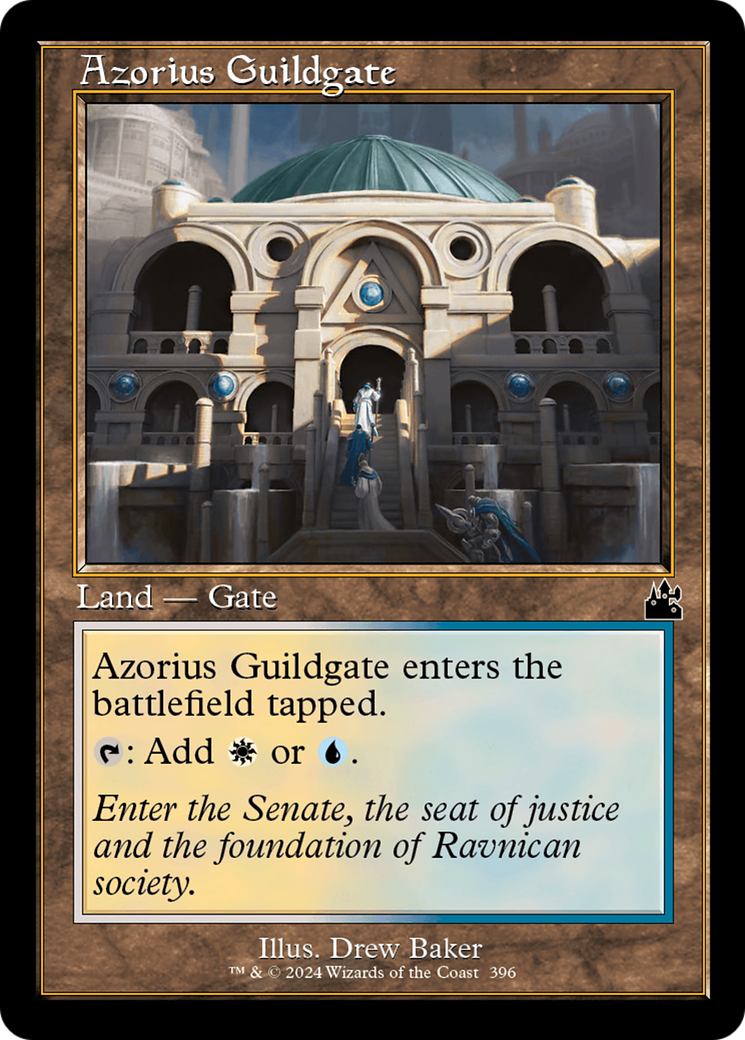 Azorius Guildgate (Retro Frame) [Ravnica Remastered] | Jomio and Rueliete's Cards and Comics