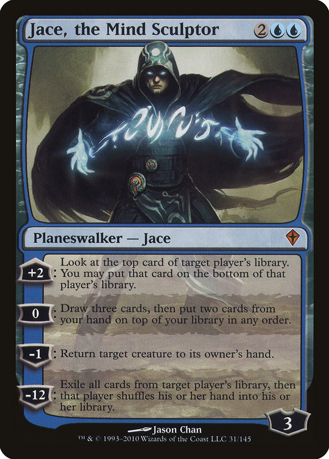 Jace, the Mind Sculptor [Worldwake] | Jomio and Rueliete's Cards and Comics