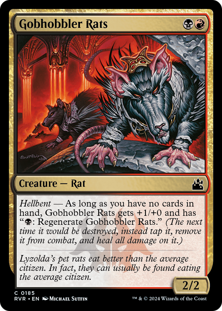 Gobhobbler Rats [Ravnica Remastered] | Jomio and Rueliete's Cards and Comics