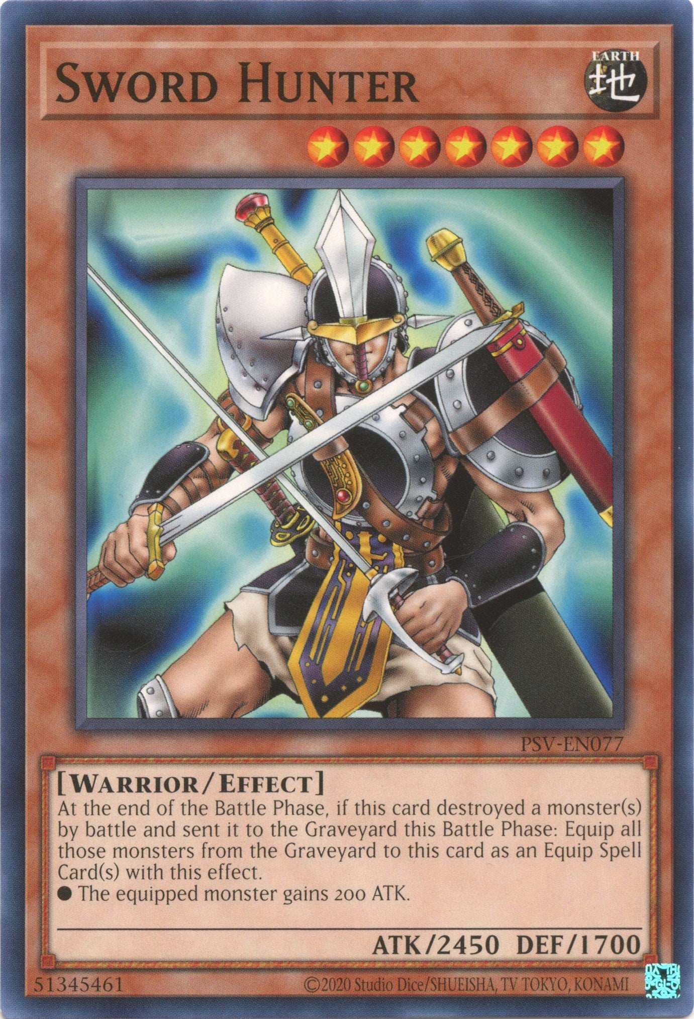 Sword Hunter (25th Anniversary) [PSV-EN077] Common | Jomio and Rueliete's Cards and Comics