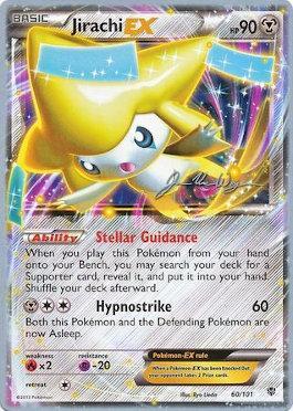 Jirachi EX (60/101) (HonorStoise - Jacob Van Wagner) [World Championships 2015] | Jomio and Rueliete's Cards and Comics