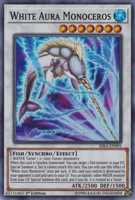 White Aura Monoceros [RIRA-EN095] Super Rare | Jomio and Rueliete's Cards and Comics