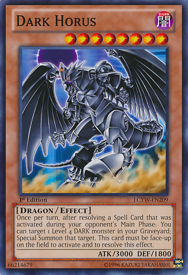 Dark Horus [LCYW-EN209] Common | Jomio and Rueliete's Cards and Comics