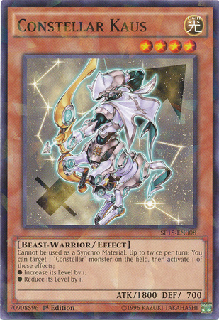 Constellar Kaus [SP15-EN008] Shatterfoil Rare | Jomio and Rueliete's Cards and Comics