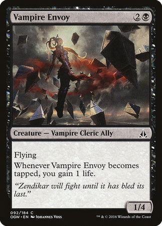 Vampire Envoy [Oath of the Gatewatch] | Jomio and Rueliete's Cards and Comics