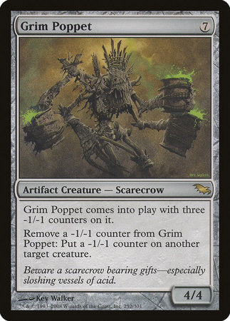 Grim Poppet [Shadowmoor] | Jomio and Rueliete's Cards and Comics