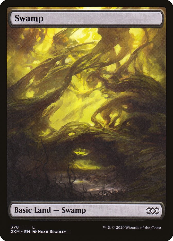 Swamp (378) [Double Masters] | Jomio and Rueliete's Cards and Comics