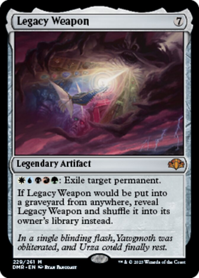 Legacy Weapon [Dominaria Remastered] | Jomio and Rueliete's Cards and Comics