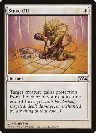 Stave Off [Magic 2012] | Jomio and Rueliete's Cards and Comics