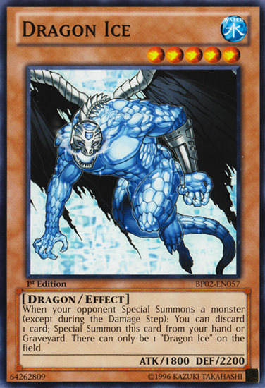 Dragon Ice [BP02-EN057] Mosaic Rare | Jomio and Rueliete's Cards and Comics