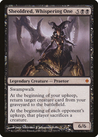 Sheoldred, Whispering One [New Phyrexia] | Jomio and Rueliete's Cards and Comics