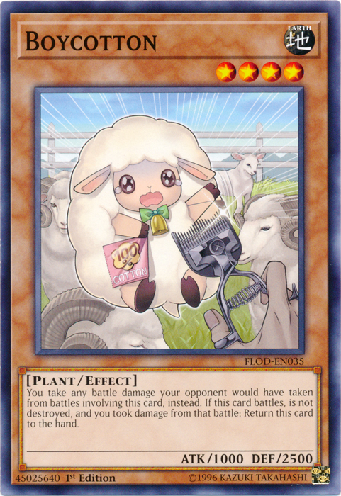 Boycotton [FLOD-EN035] Short Print | Jomio and Rueliete's Cards and Comics