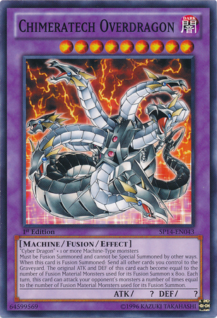 Chimeratech Overdragon [SP14-EN043] Common | Jomio and Rueliete's Cards and Comics