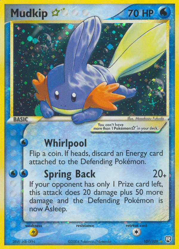 Mudkip Star (107/109) [EX: Team Rocket Returns] | Jomio and Rueliete's Cards and Comics
