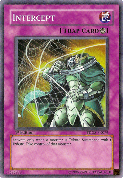 Intercept [TDGS-EN076] Super Rare | Jomio and Rueliete's Cards and Comics