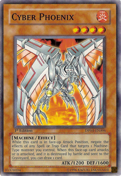 Cyber Phoenix [DP04-EN006] Common | Jomio and Rueliete's Cards and Comics