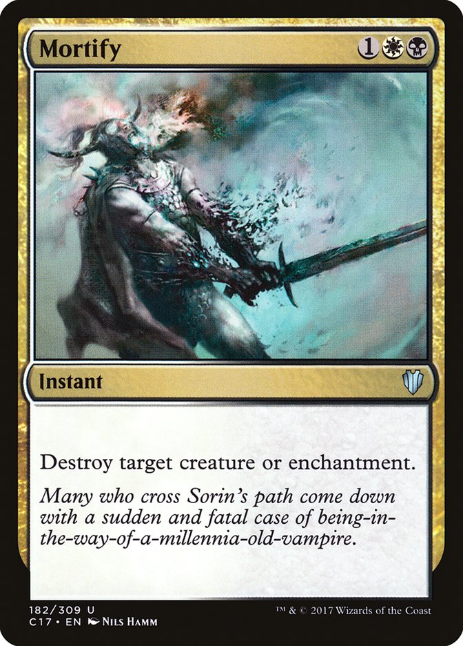 Mortify [Commander 2017] | Jomio and Rueliete's Cards and Comics