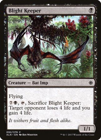 Blight Keeper [Ixalan] | Jomio and Rueliete's Cards and Comics