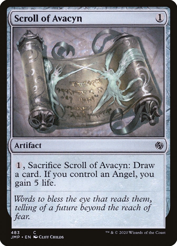 Scroll of Avacyn [Jumpstart] | Jomio and Rueliete's Cards and Comics