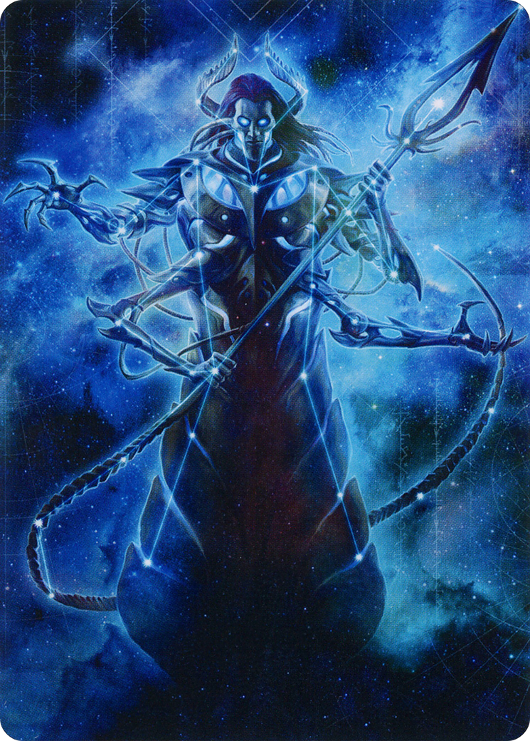 Heliod, the Warped Eclipse Art Card [March of the Machine Art Series] | Jomio and Rueliete's Cards and Comics