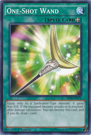 One-Shot Wand [BP03-EN179] Common | Jomio and Rueliete's Cards and Comics