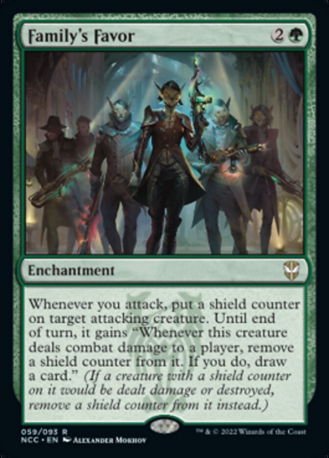 Family's Favor [Streets of New Capenna Commander] | Jomio and Rueliete's Cards and Comics